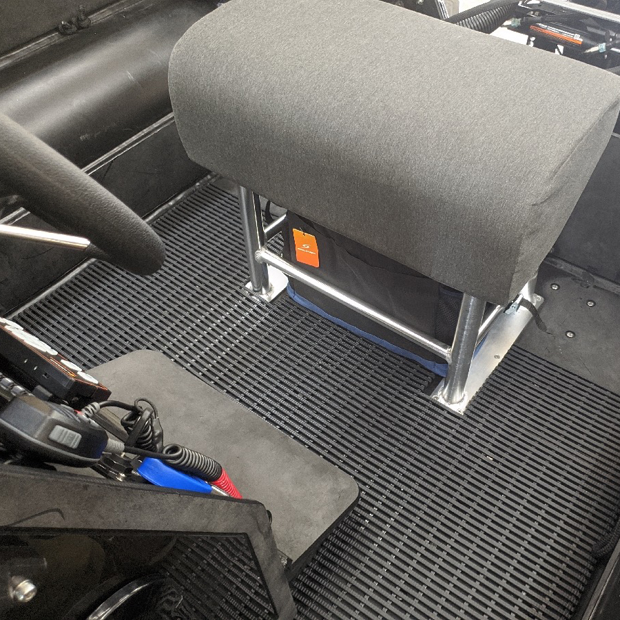 industrial vinagrip floor matting used for rescue boat flooring