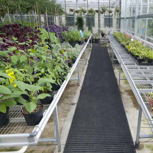 greenhouse flooring mats