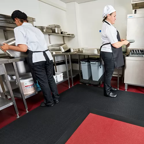 Commercial Wet Area Slip-Resistant Flooring