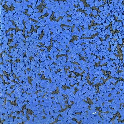 Blue Sky Rubber Playground Tile 2.75 Inch 90/10 EPDM Blue