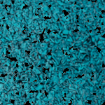 Blue Sky Playground Interlocking Tile 90/10 EPDM 3.25 Inch x 2x2 Ft. Black/Turquoise Swatch