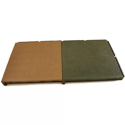 outdoor thick rubber tiles for gaga ball floor