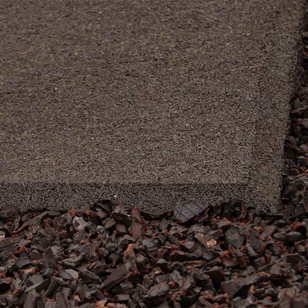 Swing Mat Playground Mats Earth closeup