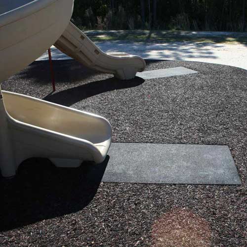 playground or park slide mats 