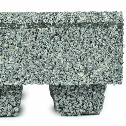 Max Playground Rubber Tile 2.5 Inch Colors gray edge