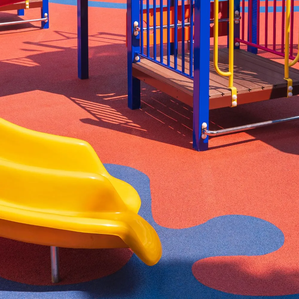 poured-in-place playground material