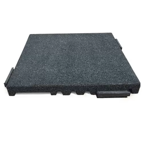 Interlocking Playground Tile Black 2.5 Inch
