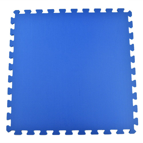 blue play mat