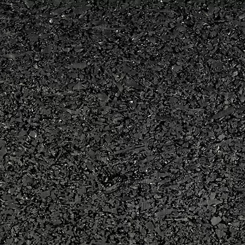 Close Up Plyometric Flooring Roll 3/8 inch 4x10 ft Black