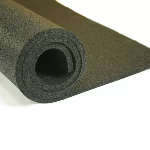 Plyometric Plyaerobic Rolled Rubber Flooring1/2 Inch 30 LF Roll.