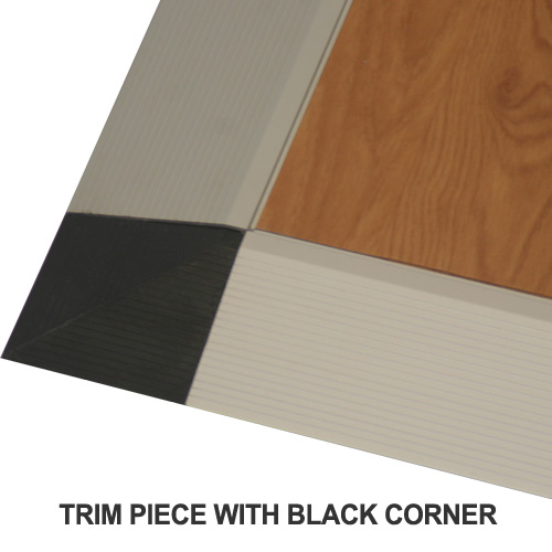 Portable Dance Floor Trim Piece 4 Ft with Cam Lock