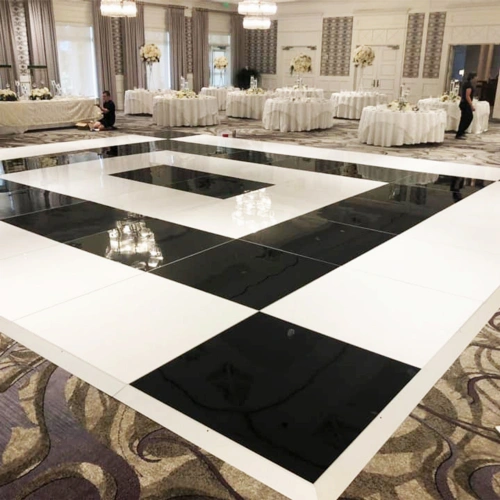 Portable Dance Floor Seamless Solid Color