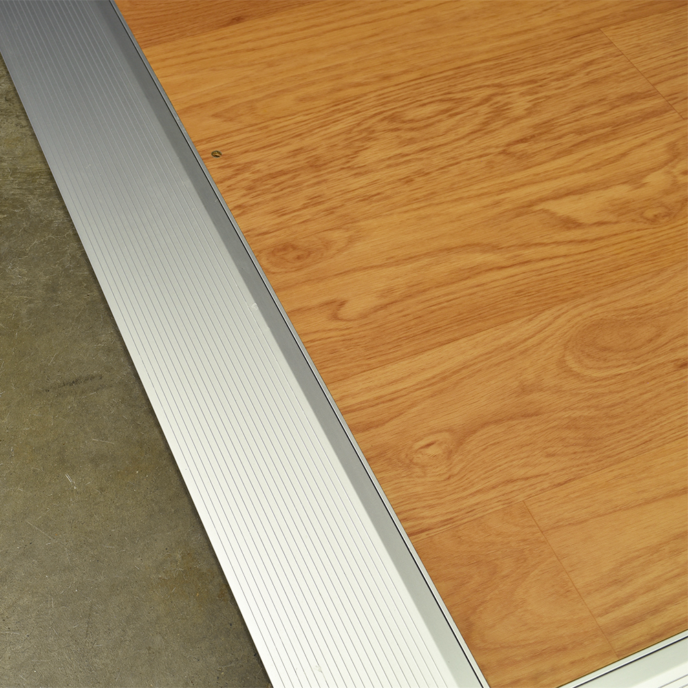 Portable Dance Floor Trim Piece 3 Ft with Cam Lock with dance tile