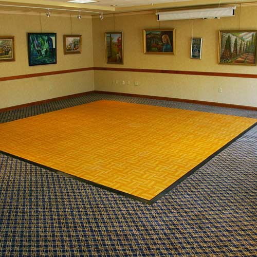 large dance floor sizes for events