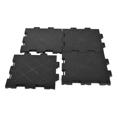 durable plastic vented tiles for outdoor and garage