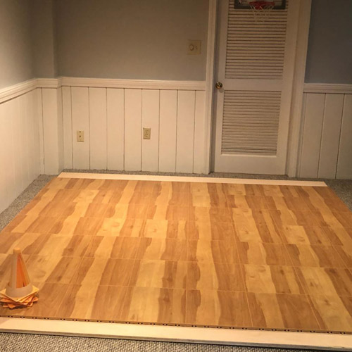 Wood Look Dance Floor Tiles for Home