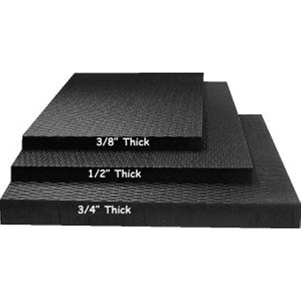 How thick should gym flooring be