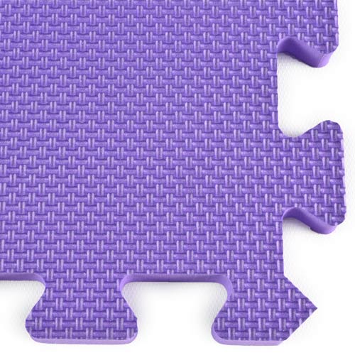 Foam Floor Mats 5/8 Premium purple.