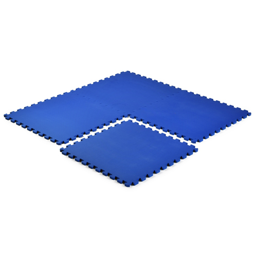 blue foam tile