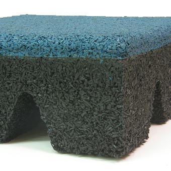 RB Rubber bounce back playground tile colors