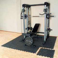 Home gym flooring for basements thumbnail