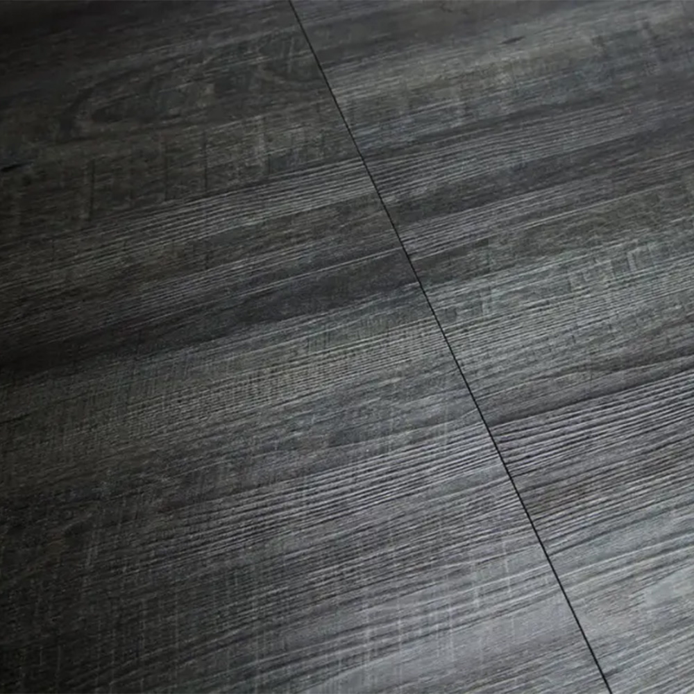 RaceDeck Oak Garage Floor Tiles 1/2 Inch x 18x18 Inches Charred Oak close up of texture