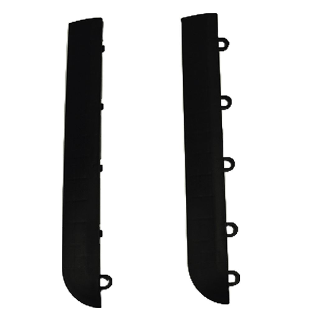 RaceDeck Garage Tile Border Corner Edges 1/2 Inch x 1.75x12 Inches female and male corner edges