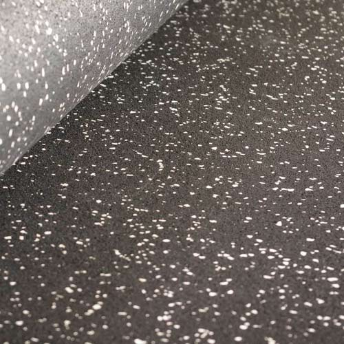 Rubber Flooring Rolls 1/4 Inch 4x10 Ft