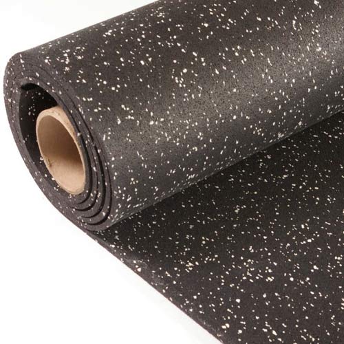 ¼ Inch Thick Rubber Flooring Rolls