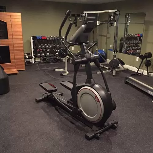 affordable home gym rubber rolls