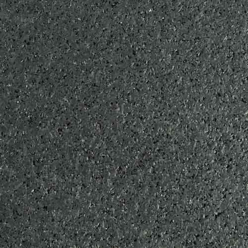 4'x15'x0.31 Rubber Rolls Flooringinc Color: Black