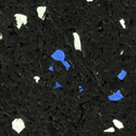 Rubber Flooring Rolls 8 mm 10% Color Geneva blue/gray color swatch
