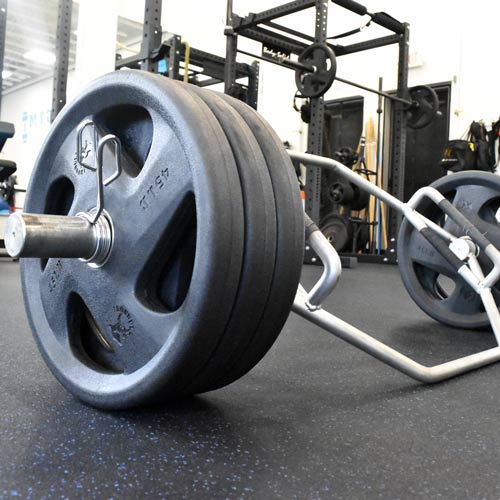 Rolled Rubber Flooring for Squat Rack Mats and Barbells