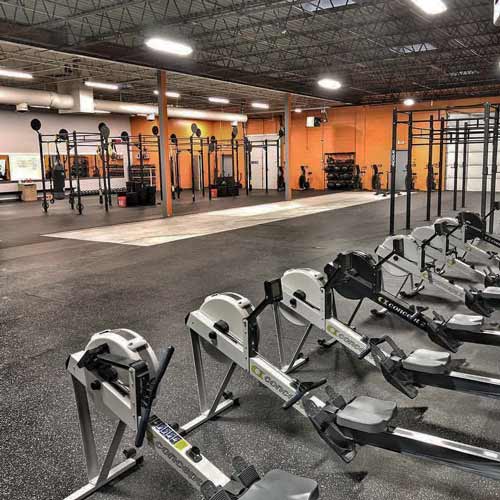 use LEED flooring products in commercial gym