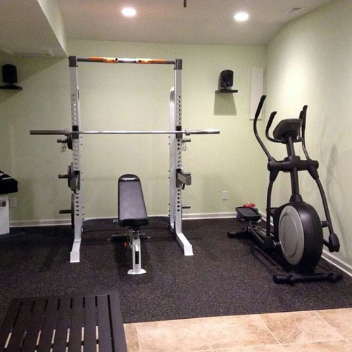Weight Room Gym Flooring Rolls