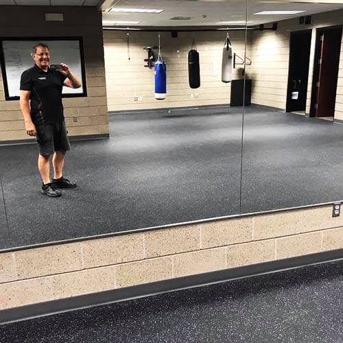 Fitness studio flooring 2025