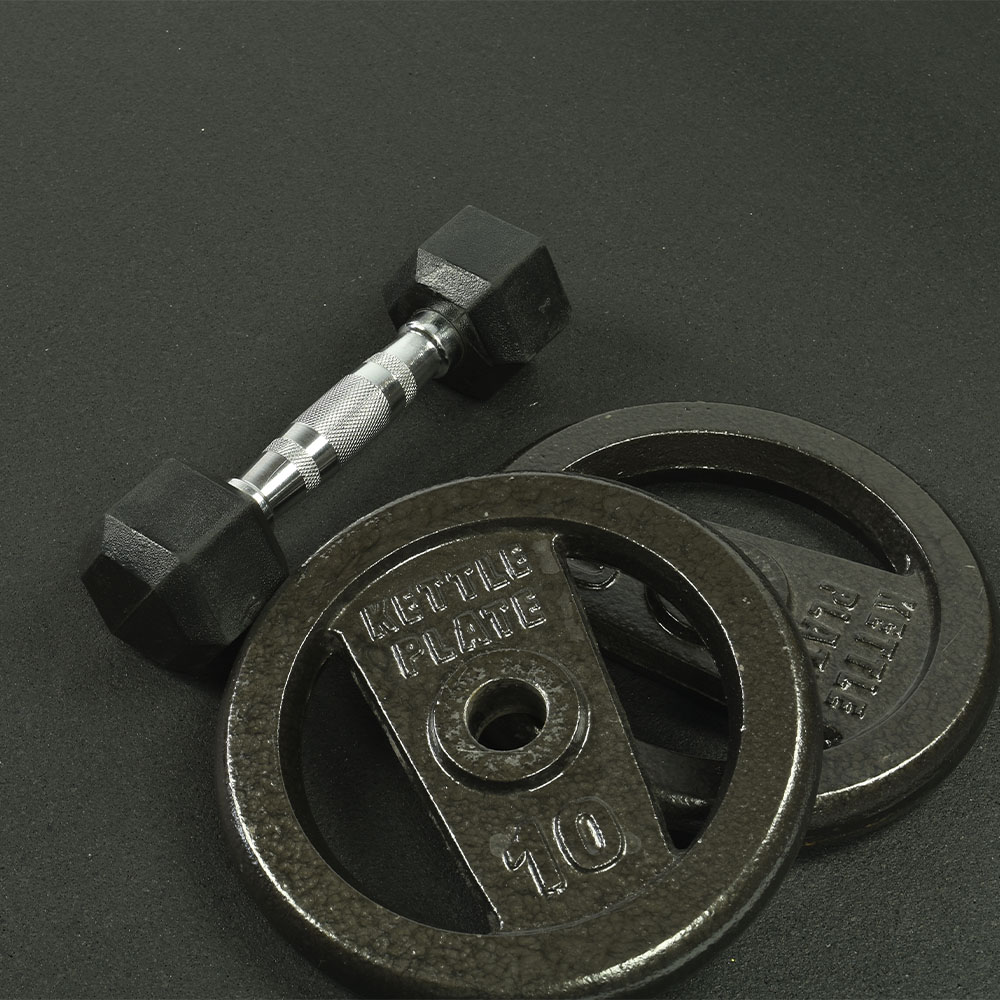 Rolled Rubber three eigths black ender bench