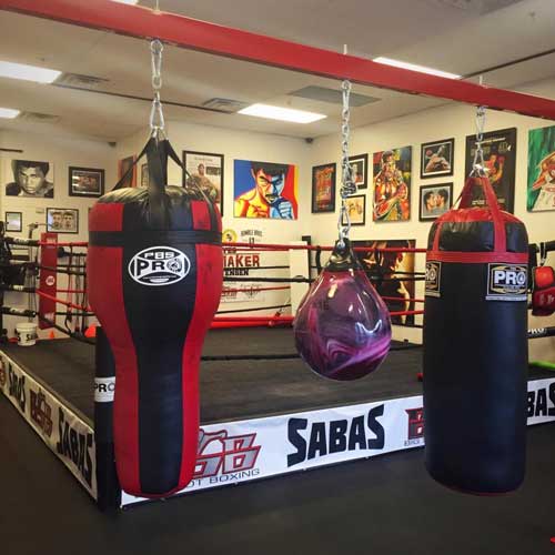 Rubberized Boxing Floor