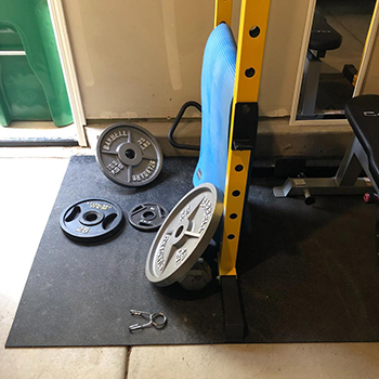rolled rubber flooring 