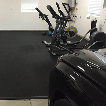 gym rubber floor covering 