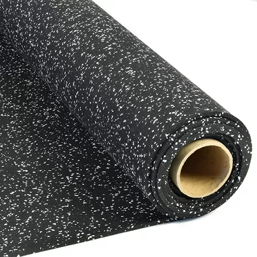 Rolled Rubber Sport 1/4 Inch 10% Gray per SF floor.