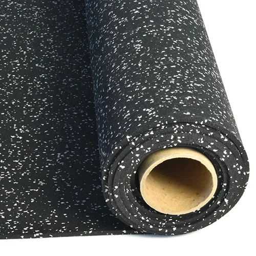 Rolled Rubber Sport 1/4 Inch 10% Gray per SF