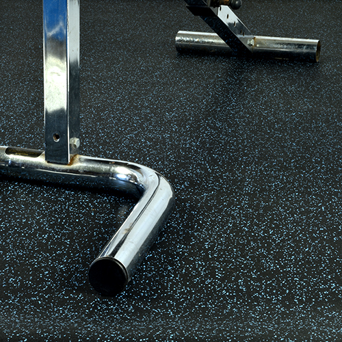 Rolled Rubber Sport 8 mm 10% Colors per SF blue roll.