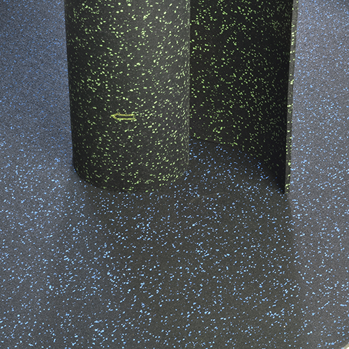 Rubber Gym Flooring Rolls - Red, Blue, Green, Light Gray, & Eggshell 