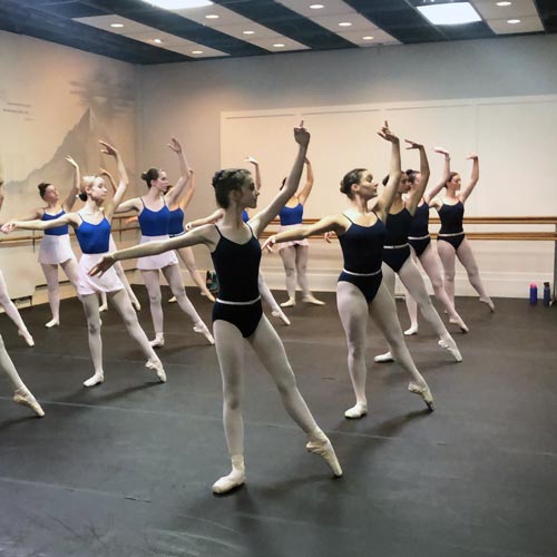 Rosco Adagio Dance Marley Custom Cut per LF Central Oregon Ballet.