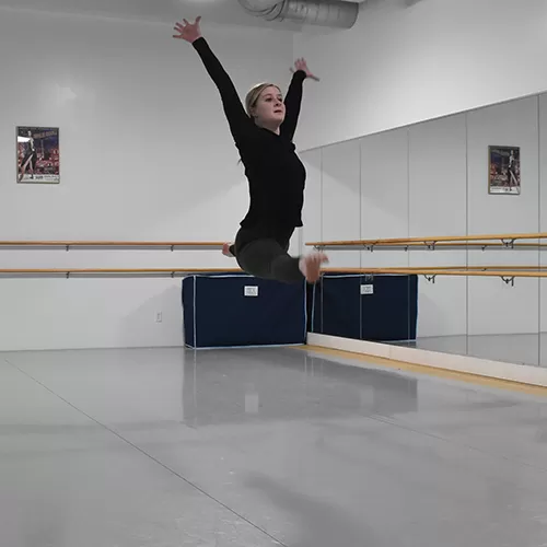 beautiful flooring for a dance studio