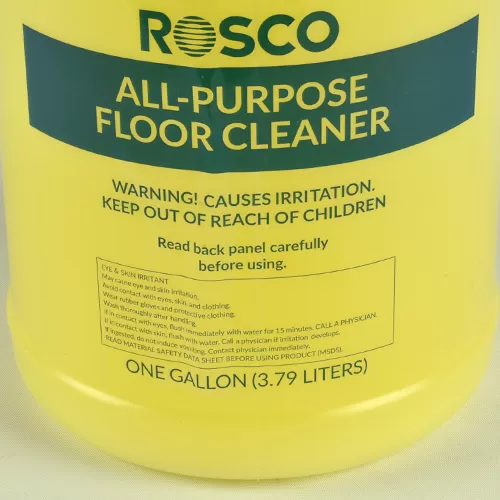 Rosco All Purpose Floor Cleaner front label