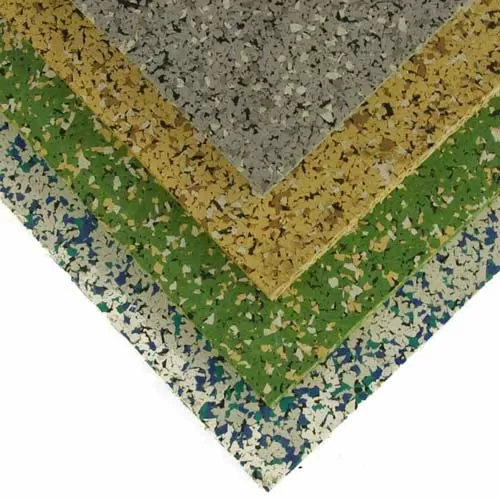 90% Colored Rubber Floor Tiles colors.