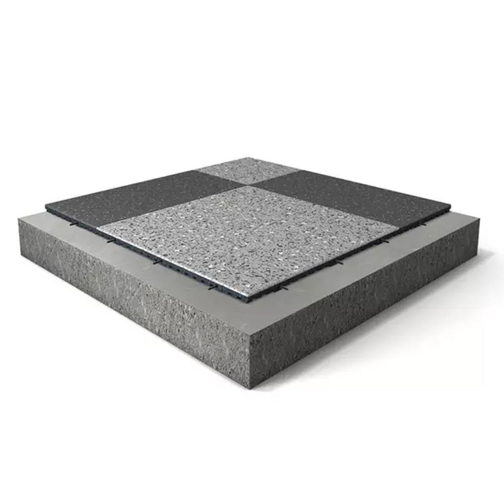 Action Sport Rubber Gym Tile 10% Color 1 Inch x 2x2 Ft. dowel pin install