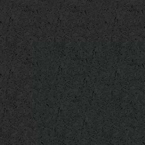 Rubber Gym Flooring Tiles Heavy Drop Black Texture